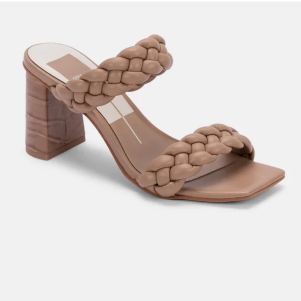 DOLCE VITA Paily Heeled Sandal Cafe Stella Size 5.5